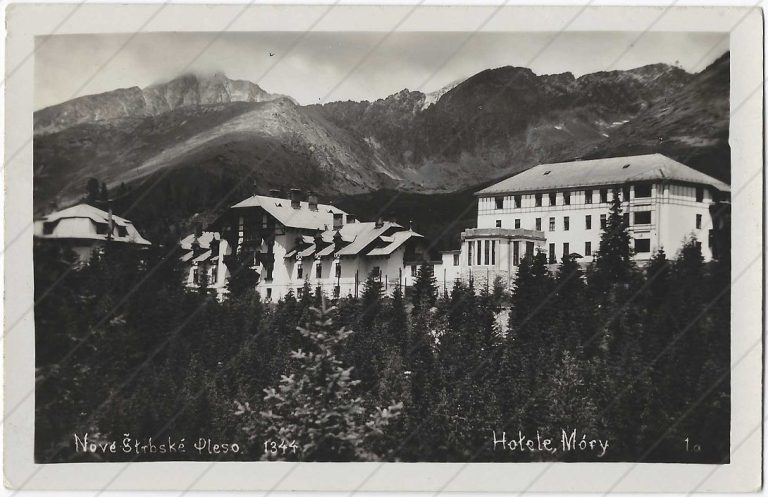 Nové Štrbské Pleso, Hotel Móry (1932; neznámy vyd.)