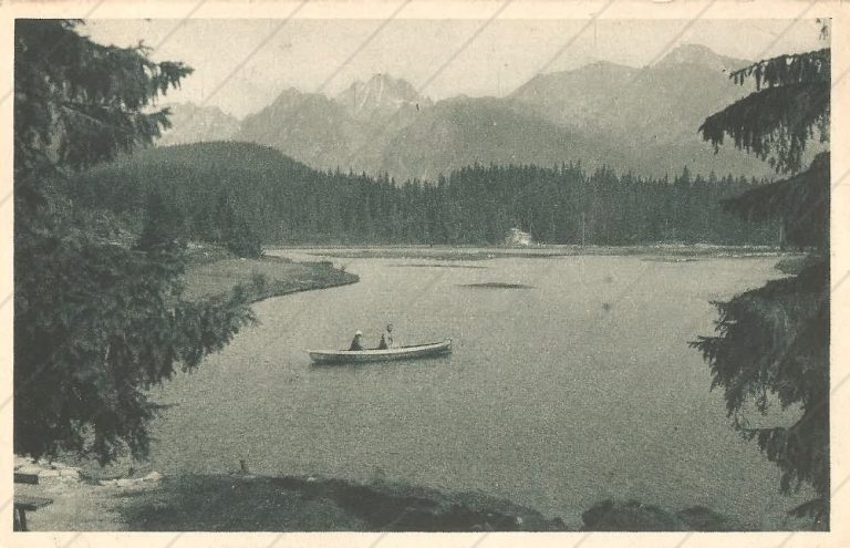 Nové Štrbské pleso od hotela Móry (1930) – Chytil Alois – Praha (Štrbské Pleso)