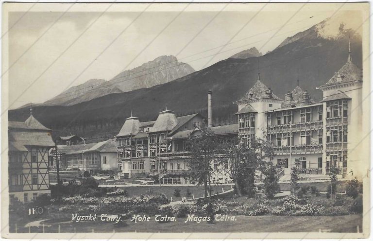 Nový Smokovec (cca 1925) – IKO Bohumín
