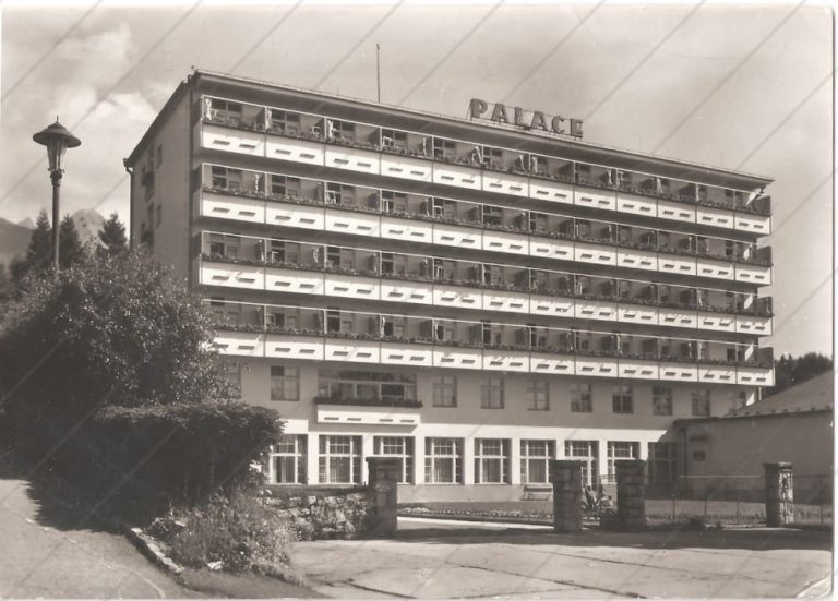 Nový Smokovec, liečebný ústav Palace – VPL – cca 1965