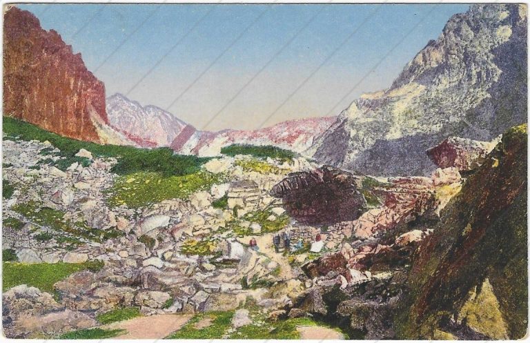 Ohnisko, cestou na Téryho chatu (cca 1925) – IKO Bohumín