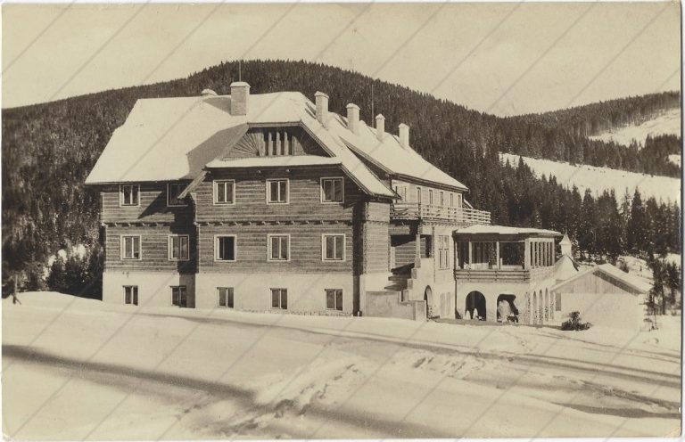 Oravice, chata (1949-50; Tatran)