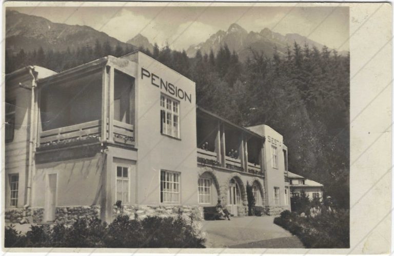 Penzión Siesta, Horný Smokovec (1937, Bresel)