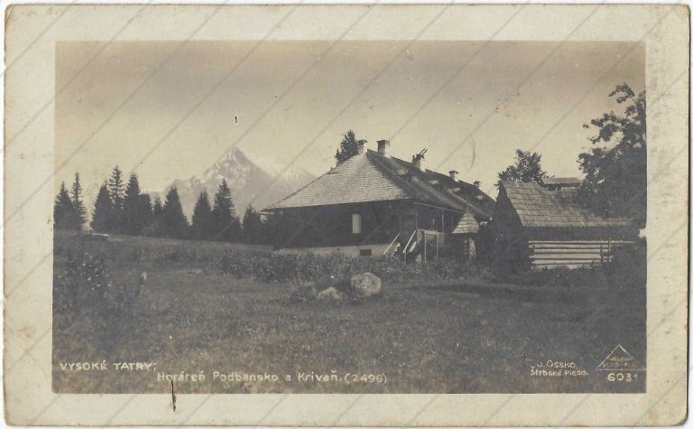Podbánske (Ossko; cca 1924)