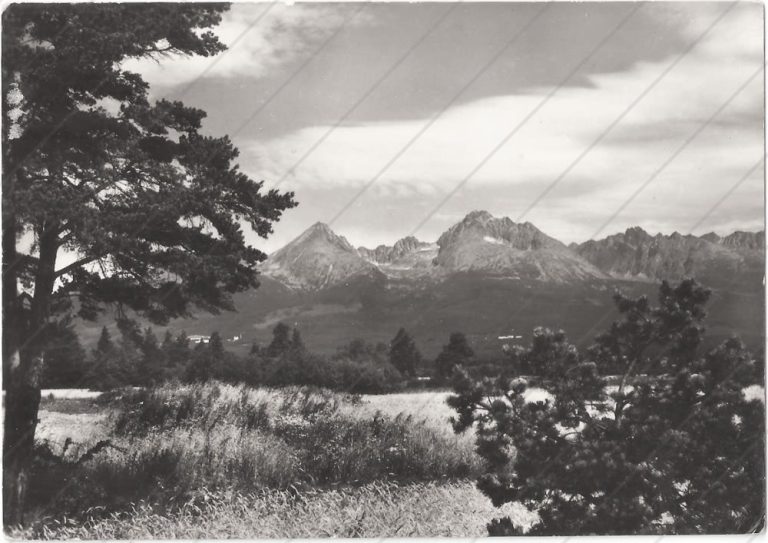 Pohľad na Tatry z juhu (1957) – Osveta