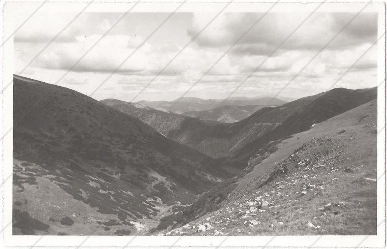 Pohľad od Štefáničky do Štiavnickej doliny (cca 1931) – Róbert Petrla