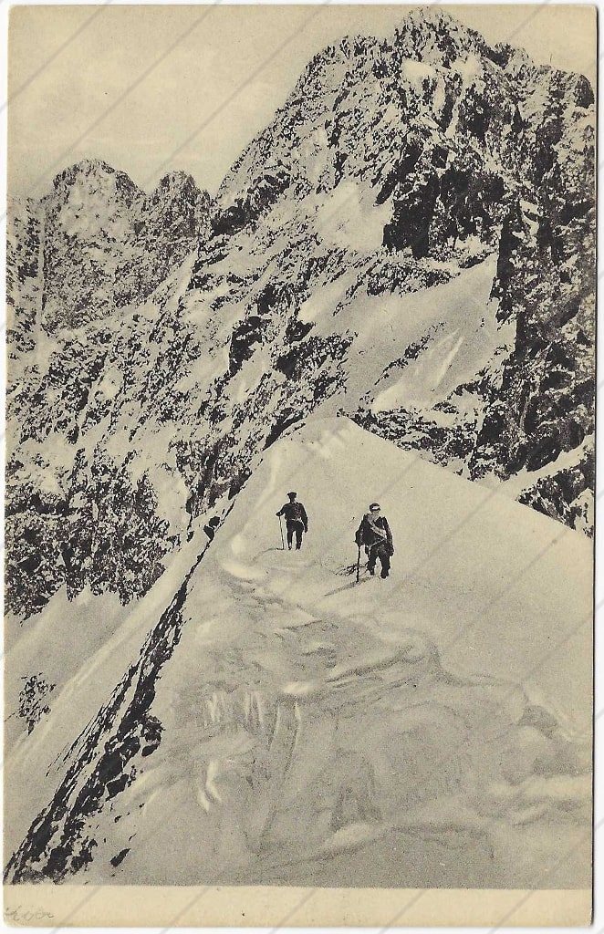 Pohľad z Baraních Rohov (cca 1920) – D.K.E.