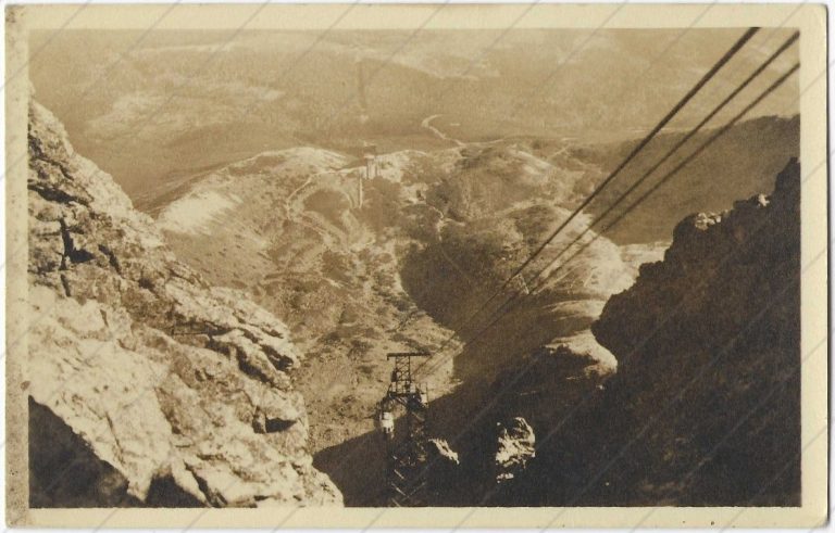 Pohľad z Lomničáku (Tatran; 1950)