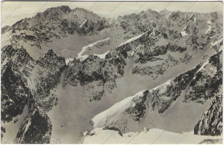 Pohľad z Lomničáku smerom na Gerlach (Tatran; 1950)