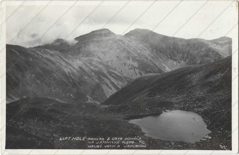 Pohľad z Ostrého Roháča (1937, Lumen)