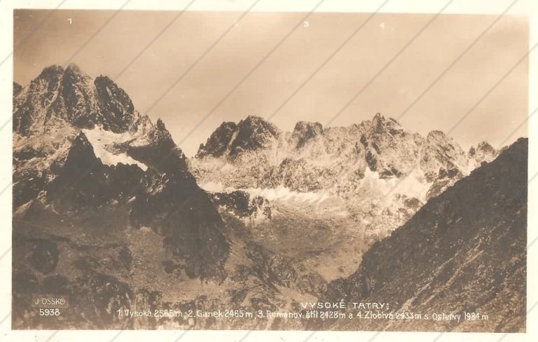 Pohľad z Ostrvy (1928) – Ossko Ján – Štrbské Pleso
