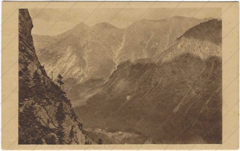 Poľana pod Vysokou a Široká od Ťažkého plesa (1924) – Chytil