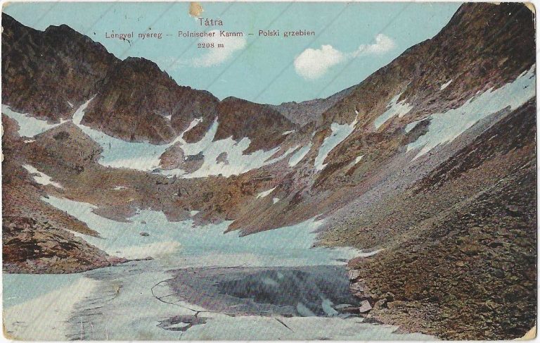 Poľský hrebeň od Zamrznutého plesa (1901-1918) – Feitzinger Ede