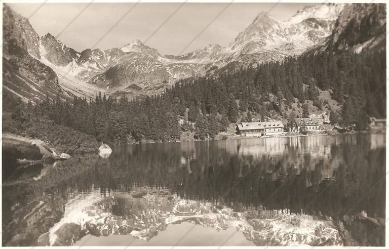 Popradské pleso (1938) – Grafo Čuda – Holice