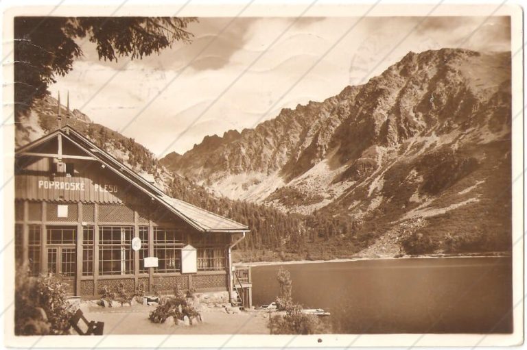 Popradské pleso (1947) – Foto Tatra, Nový Smokovec