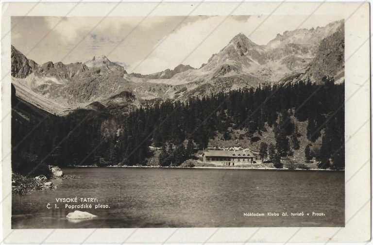 Popradské pleso (KČST, 1933)