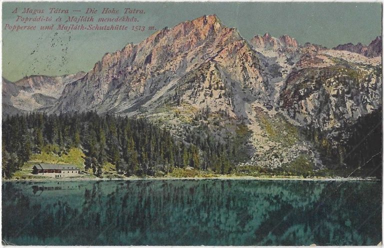 Popradské pleso – 1918 – Divald es Monostory