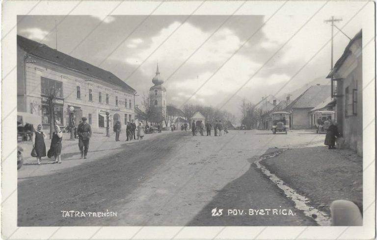 Považská Bystrica (1920-25; Foto Tatra Trenčín)