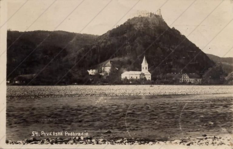 Považské Podhradie (1924) – Foto Tatra, Trenčín
