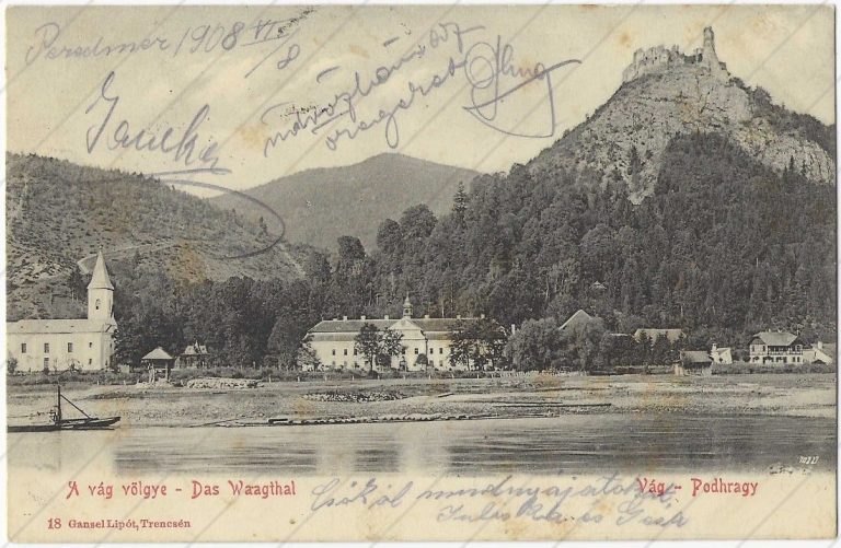 Považské Podhradie (Gansel; cca 1900)