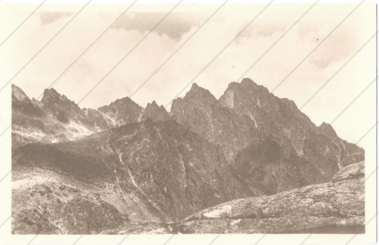 Prostredný hrebeň – Tatran – cca 1950