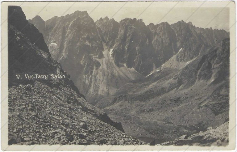 Satan (Foto Tatra Trenčín; cca 1920)