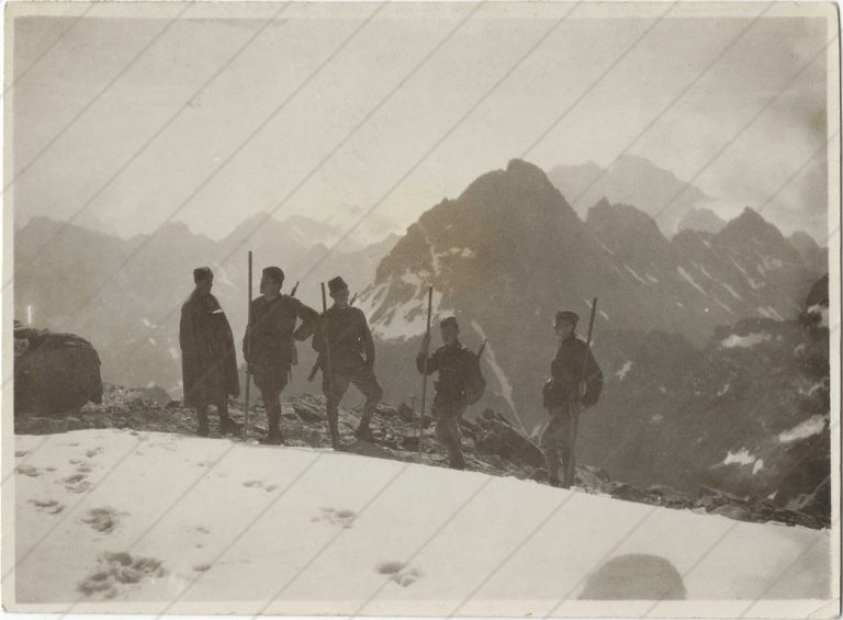 Sedlo Váha asi 1933