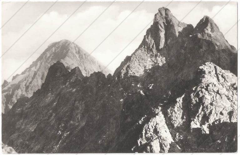 Slavkovský štít, Prostredný hrebeň, Stredohrot, Žltá veža – Tatran – cca 1950