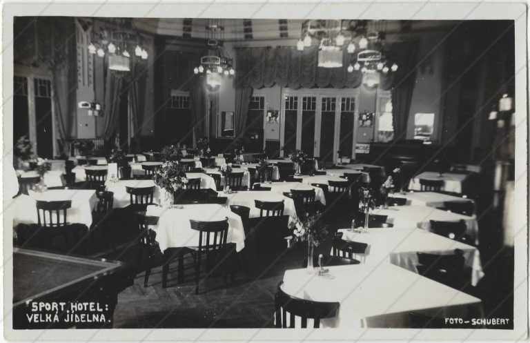 Športhotel Hrebienok interiér – Schubert (1924-30)