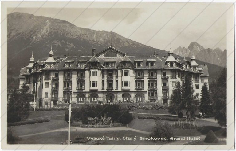 St. Smokovec Grandhotel – Lichtig (cca 1930)