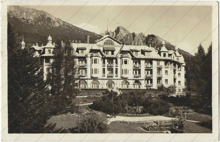 St. Smokovec Grandhotel – Tatran (1949-50) – prešla poštou