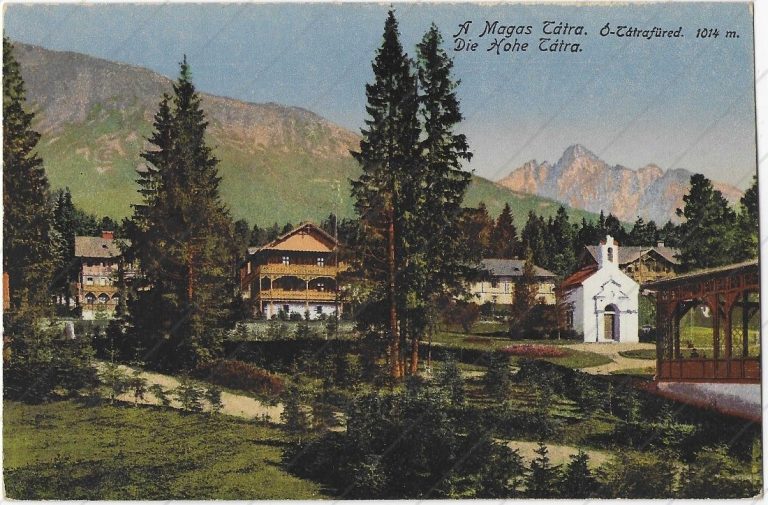 Starý Smokovec (1918; Divald és Monostory, Budapest)