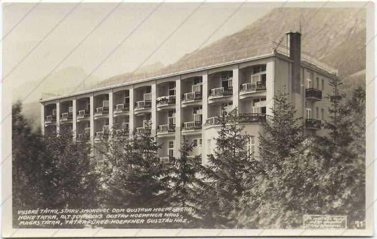 Starý Smokovec, Dom Gustava Hoepfnera (Banyasz; 1924-26)