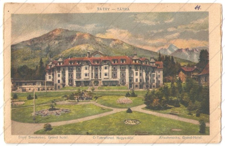 Starý Smokovec Grandhotel (1921) – Földeš Samuel – Prešov, Komárno