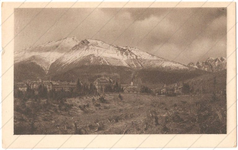 Starý Smokovec a Slavkovský štít (1920) – Kočí Bedřich – Praha