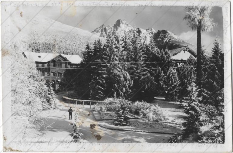 Starý Smokovec, vila Morské oko (1924-33; Hunfalvy) a