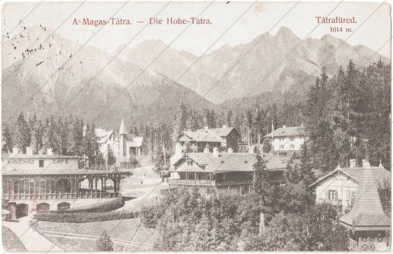 Starý Smokovec – 1910 – Divald és Monostory – Budapešt‘