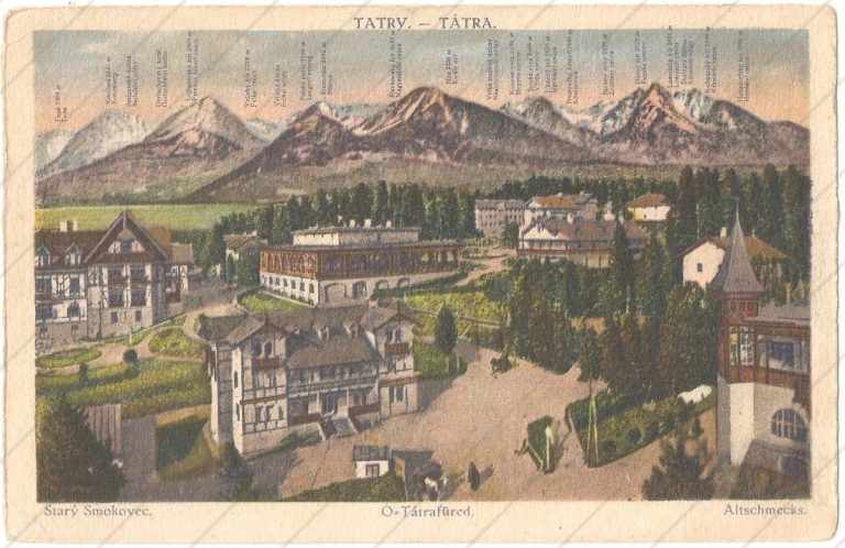 Starý Smokovec – 1922 – Földeš Samuel – Prešov, Komárno