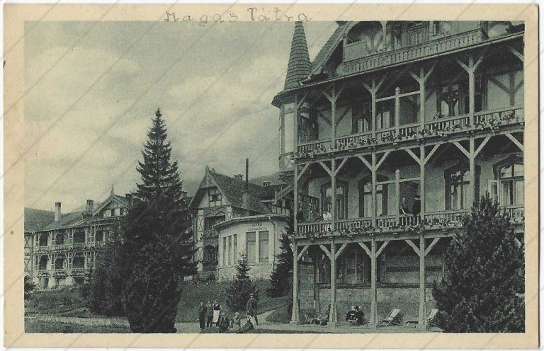 Starý Smokovec – 1928 – Gejza Bányász