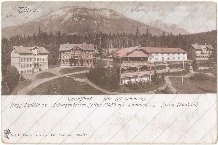 Starý Smokovec – Feitzinger Edward, Tešín (1904)