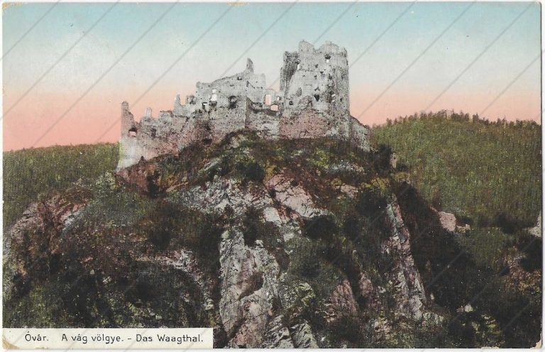 Starý hrad (cca 1915; Gansel)