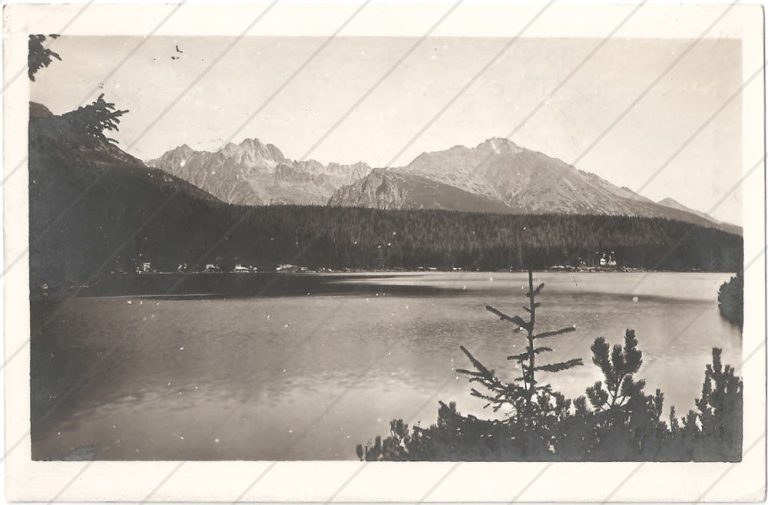 Štrbské Pleso (1928) – Turistik und Alpinismus – Kežmarok