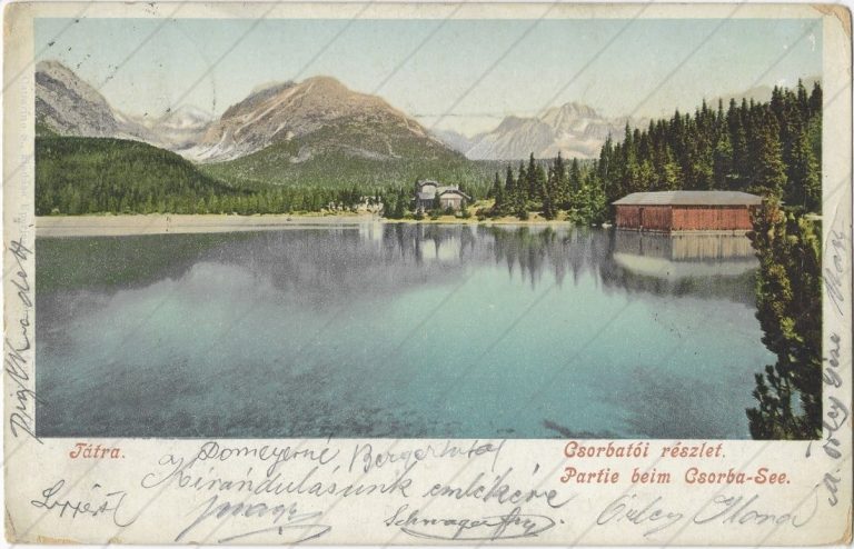 Štrbské pleso (1902; Cattarino Alexander)