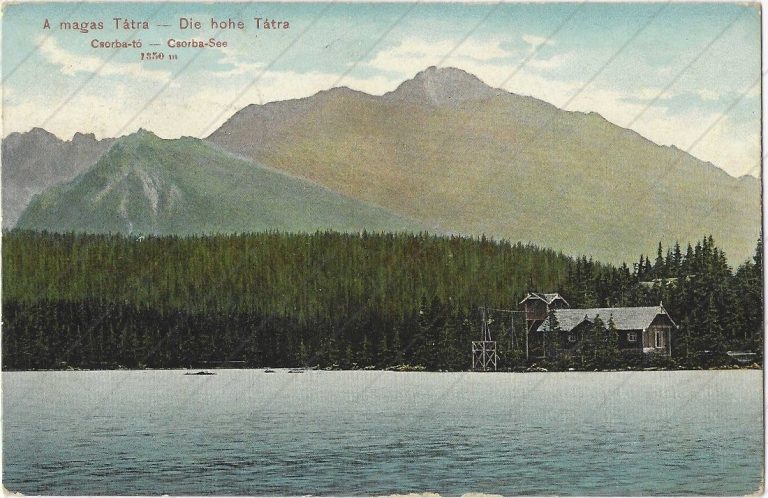 Štrbské pleso (1906; Trenkler Bruno – Lipsko)