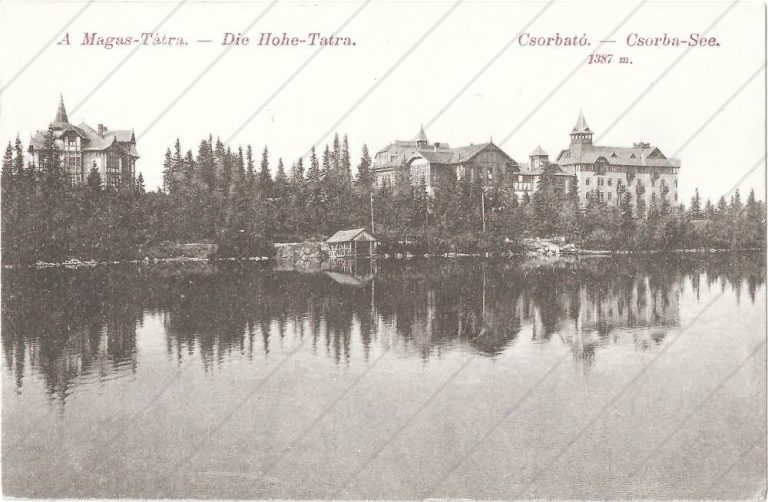 Štrbské pleso (1907) – Divald Karol – Budapešť