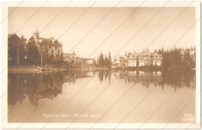 Štrbské pleso (1919-30) – Ossko Ján – Štrbské Pleso