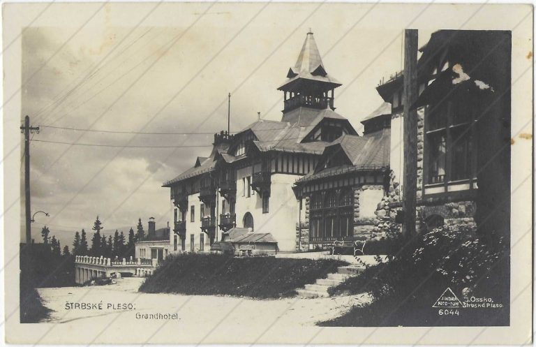 Štrbské pleso, Grandhotel – Ossko (cca 1920)