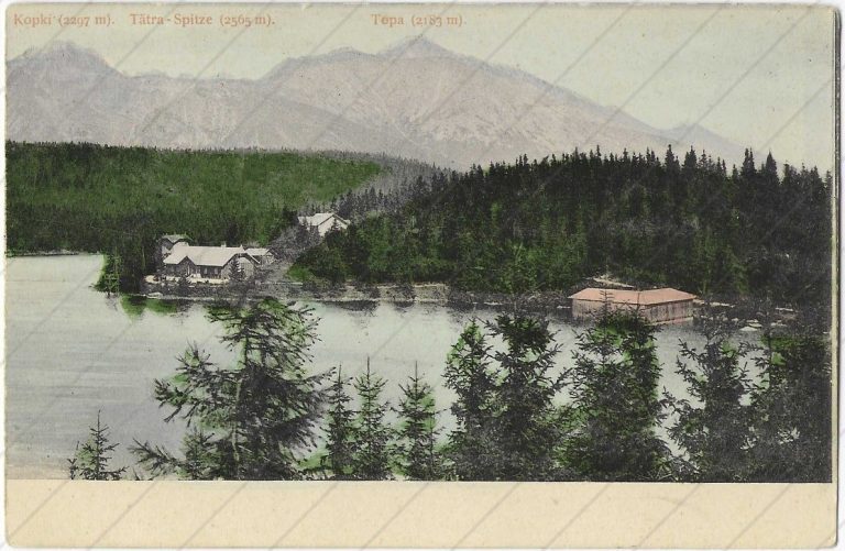 Štrbské pleso (cca 1900-1910)