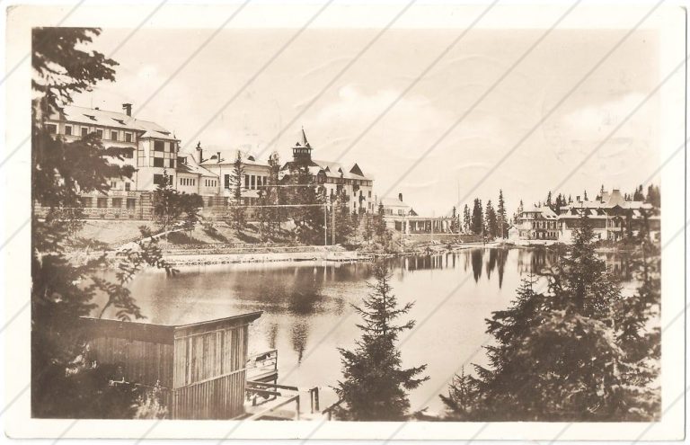 Štrbské pleso (cca 1925) – Kriváň – Bratislava