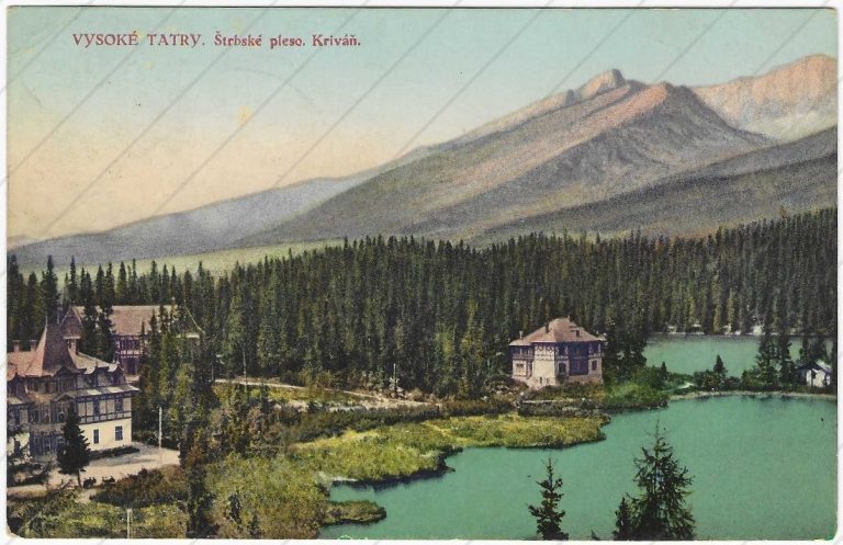 Štrbské pleso (cca 1930; Kriváň sro)